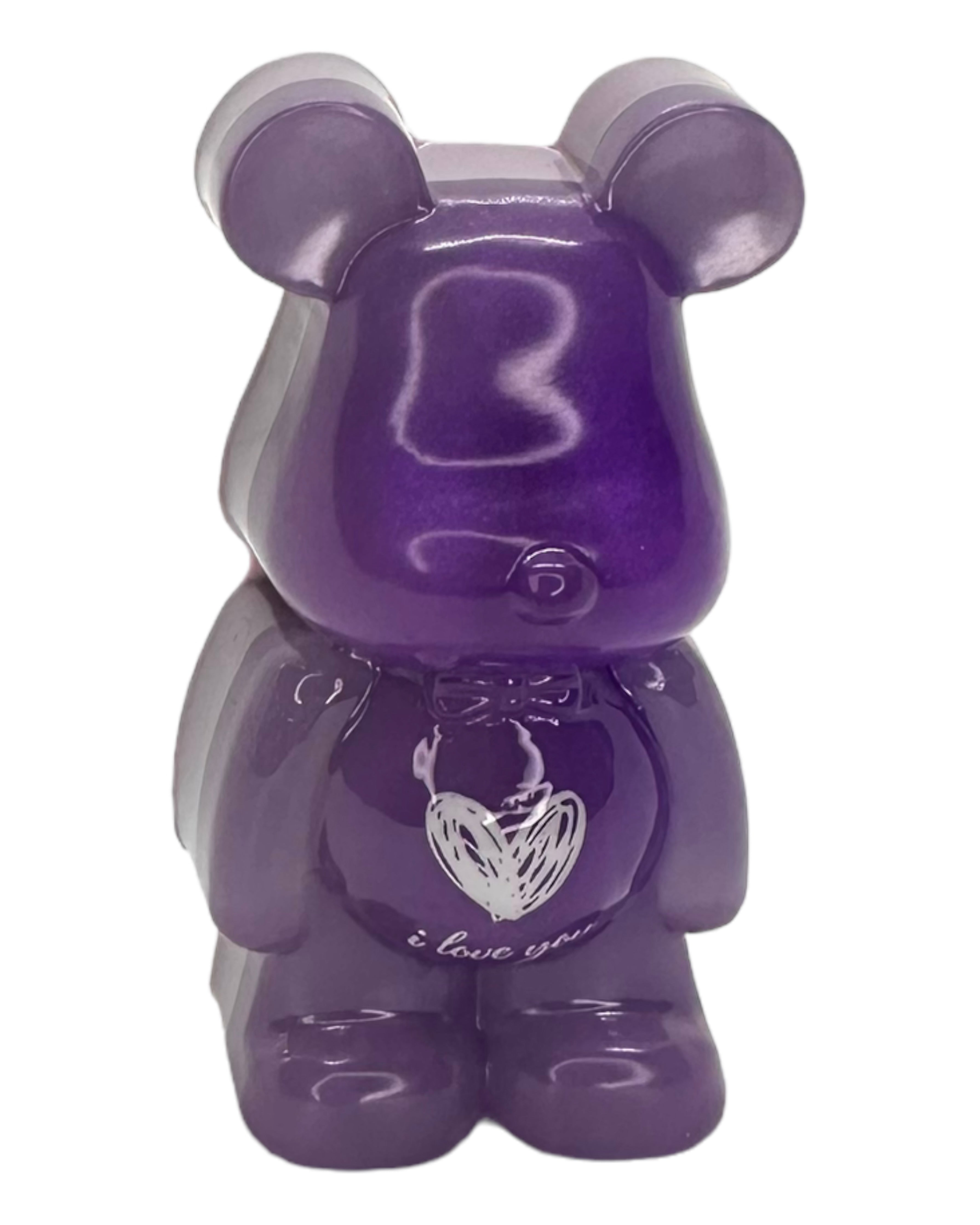 Magnet Teddy'z Purple Heart Lolie'z